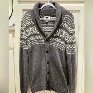 Men’s button up Shaw cardigan